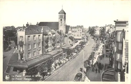 B107351 Belgien La Panne Avenue de la Mer Autos B107351-107400