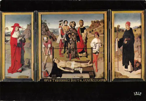 B108790 Belgien Sint Pieterskerk te Leuven Marteling van de H Erasmus Dirk Bouts