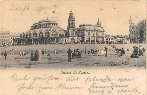 B105797 Belgien Ostende Le Kursaal Promenade Casino