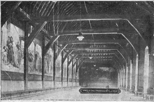 B105575 Belgien Ypern La Salle Pauwelsal Hotel de Ville