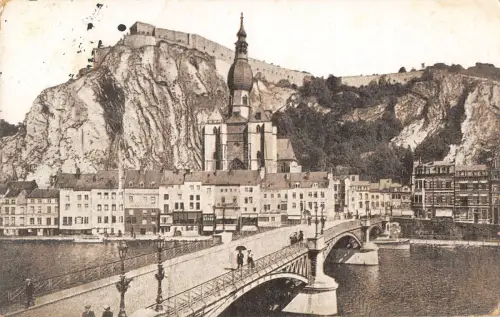B105635 Belgien Dinant Le Pont, L'Eglise et la Citadelle