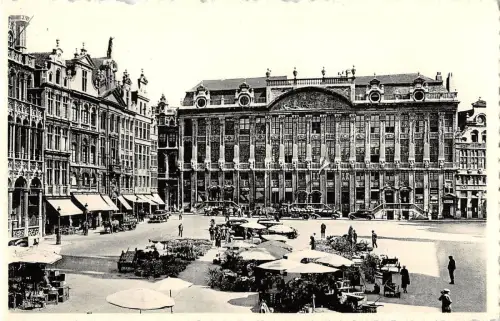 B107276 Belgien Bruxelles Grand Place, Grote Markt Marktplatz Echtfoto UK