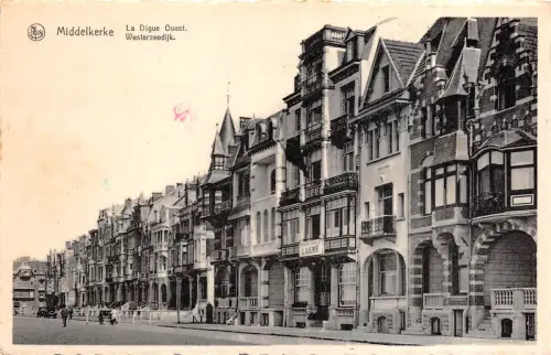 Br35804 Middelkerke La Digue Ouest belgien