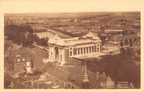 B105577 Belgien Ypern Panorama Gesamtansicht