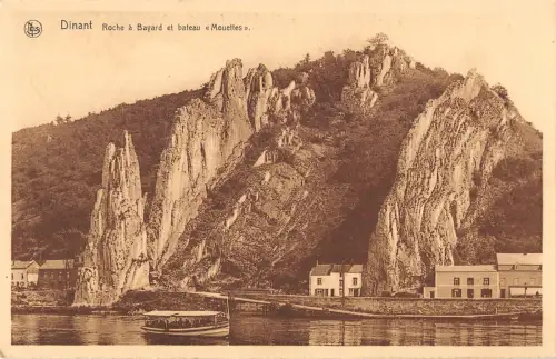 B105623 Belgien Dinant Roche Bayard et Bateau Mouettes