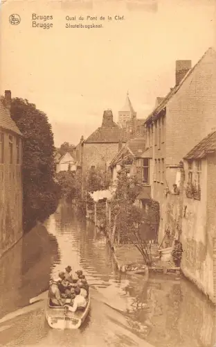 B106085 Belgien Brügge Quai du Pont de la Clef