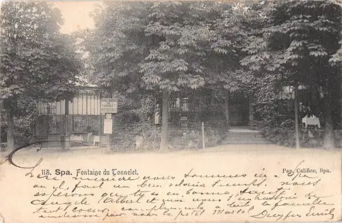 BR50770 Spa fontaine du tonneelet Belgien