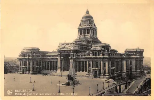 B106100 Belgien Bruxelles Palais de Justice Monument