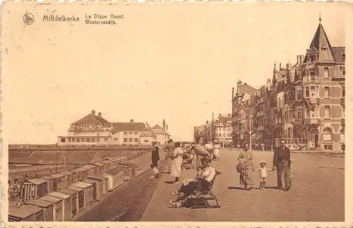 Br35817 Middelkerke La Digue Ouest belgien