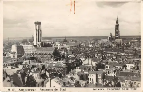 B106200 Belgien Antwerpen Panorama der Stadt anvers