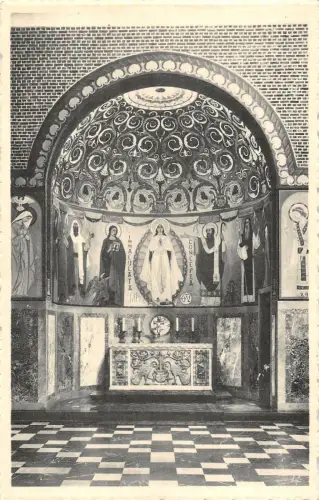 B106432 Belgien Kerk van O.L.V. Van Lourdes Edegem Kapel