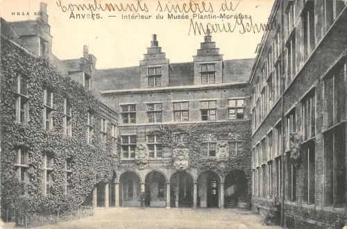 B105145 Belgien Anvers Interieur du Musee Plantin Moretus