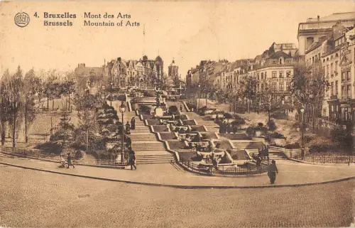 B106180 Belgien Bruxelles Mont des Arts Mountain of Arts