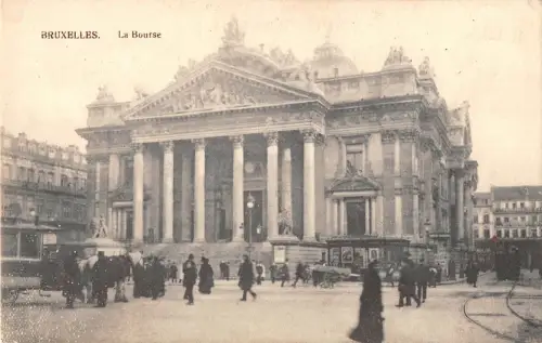 B107266 Belgien Bruxelles La Bourse Echtfoto UK