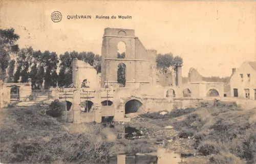 B104828 Belgien Quievrain Ruinen du Moulin Ruinen