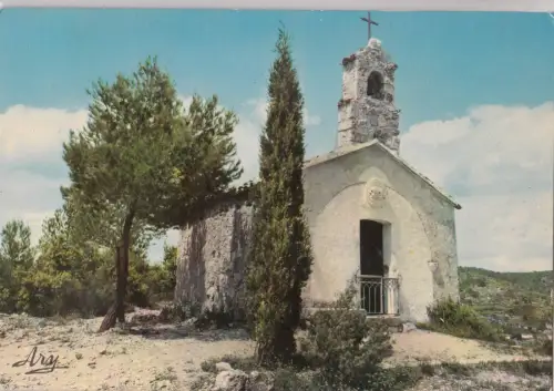BF20572 notre belle provence une chapelle france front/back image