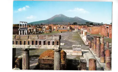 BF13534 pompei scavi il foro civille italy front/back image