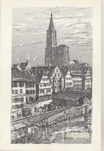 BF14251 Straßburg Frankreich Vorder-/Rückbild