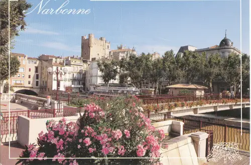 BF14124 narbonne le languedoc Frankreich Vorder-/Rückbild