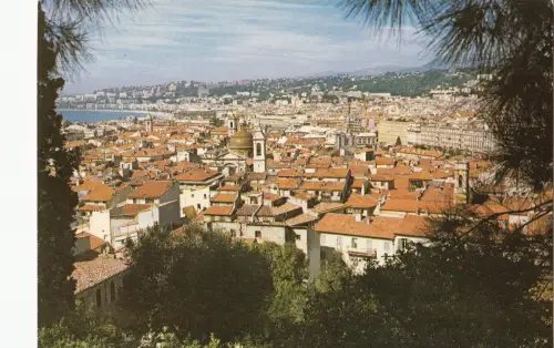 BF14472 schönes les toits de la vieille ville france Vorder-/Rückbild