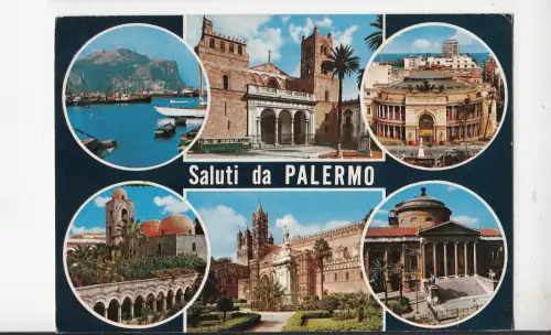 BF23313 palermo italy front/back image