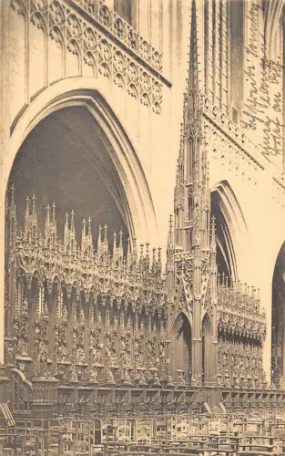 B107007 Belgien Anvers Les Stalles de la Cathedrale
