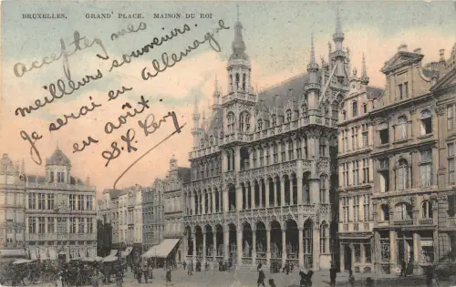 B105450 Belgien Bruxelles Grand Place Maison du Roi