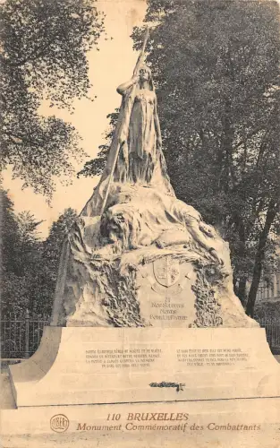 B105452 Belgien Bruxelles Monument Commemoratif des Combattants