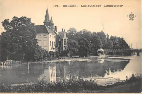 B105462 Belgien Brügge Lac d'Amour Minnewater