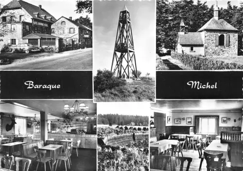 BG30470 Baraque Michel Hotel Restaurant Belgien CPSM 14,5x10cm