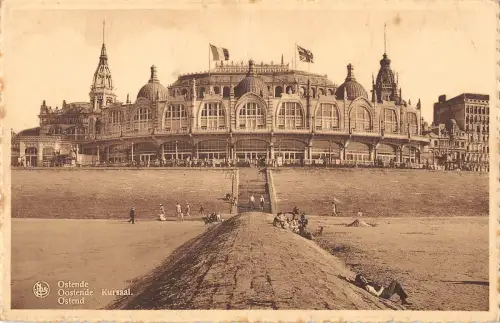 B105408 Belgien Ostende Kursaal Casino Promenade