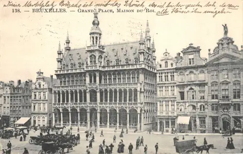 B105466 Belgien Bruxelles Grand Place Maison du Roi