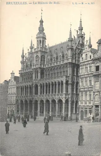B106254 Belgien Bruxelles La Maison du Roi Echtfoto UK