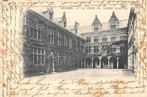 B106105 Belgien Anvers la Cour du Musee Plantin
