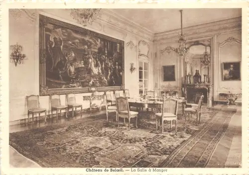 BR19215 La Salle a manger Chateau de Boloeil belgien