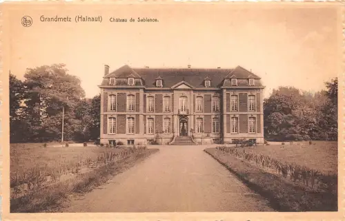 BF35481 Hennegau Grandmetz Chateau de Sabience Belgien Front/Back Scan