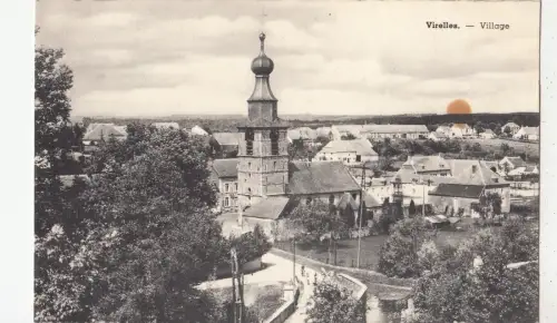 BF16644 villerlles village belgien front/back image