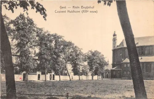 Br36097 Gend Gand Klein Begijnhof couvent Huishove XIII siecle Belgien