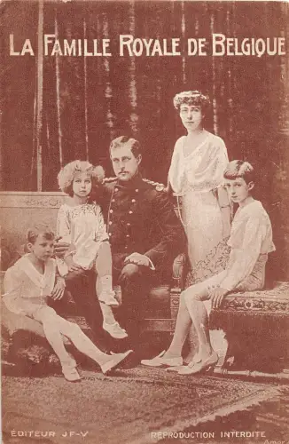 BF38122 la famille royale de belgique belgium queen king royalty