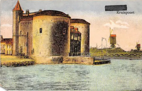 BF35543 kruispoort belgium front/back scan