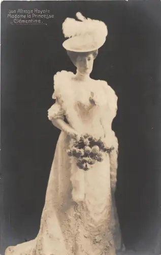 BF38191 san altresse royale madame clementine belgium queen king royalty