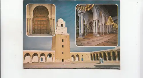 BF26960 kairouan moschee okba ibn nefaa tunesien front/back image