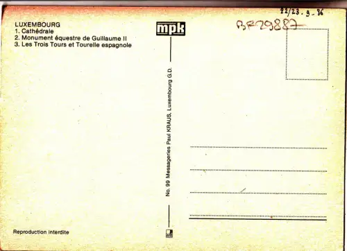 BF29887 luxemburg multi views front/back image