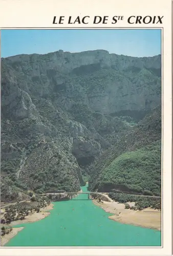 BF13086 sortie des gorges du verdon ste croix france front/back image