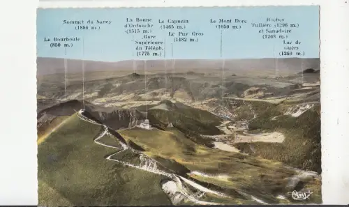 BF31915 le puy de sancy p de d vue panoramique france front/back image
