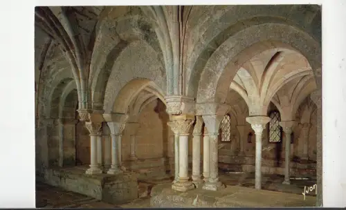 BF21856 abbaye de fontfroide la salle capitul narbonne france front/back image