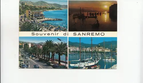 BF29506 sanremo italy multi views ship front/back image