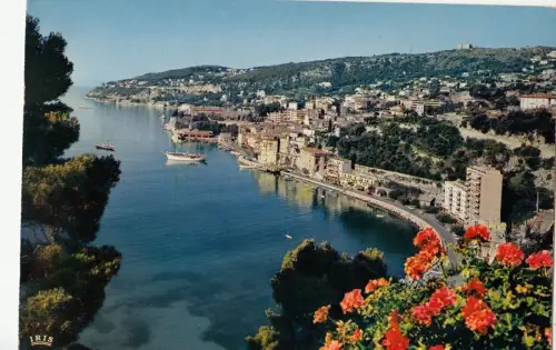 BF14490 villefranche sur mer vuegenerale france front/back image