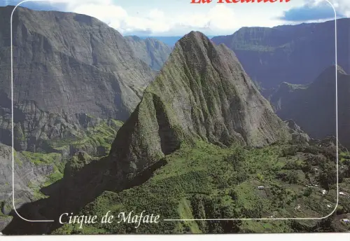 BF14093 la reunion cirque de mafate france front/back image
