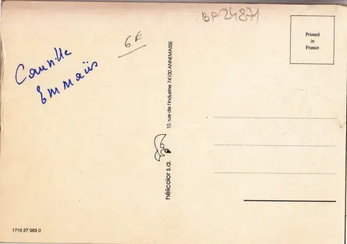 BF24871 Annemasse Frankreich Vorder-/Rückbild